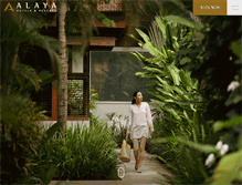 Tablet Screenshot of alayahotels.com